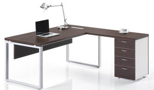 成都辦公家具時尚辦公桌組合四人辦公桌屏風工作位職員桌員工桌