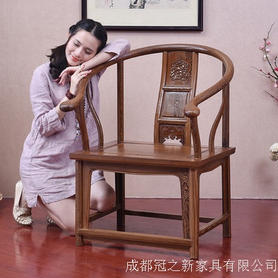 北歐餐桌椅組合-白橡木胡桃木色-日式簡約現代實木-小戶型原木色家具