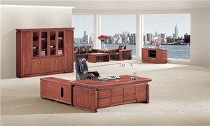 成都辦公家具現代 胡桃木老板桌 大班桌 大氣總裁桌 辦公桌