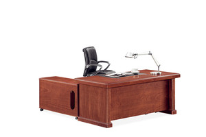 成都辦公家具實木油漆總裁單人辦公桌經理大老板桌主管大班臺桌椅