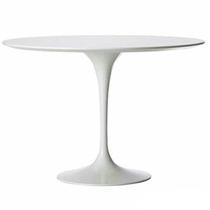 成都办公家具 郁金香桌Tulip Table圆形餐桌 台饭桌咖啡桌 小型会客桌洽谈桌